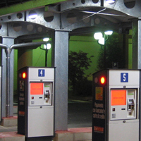 Outdoor kiosk